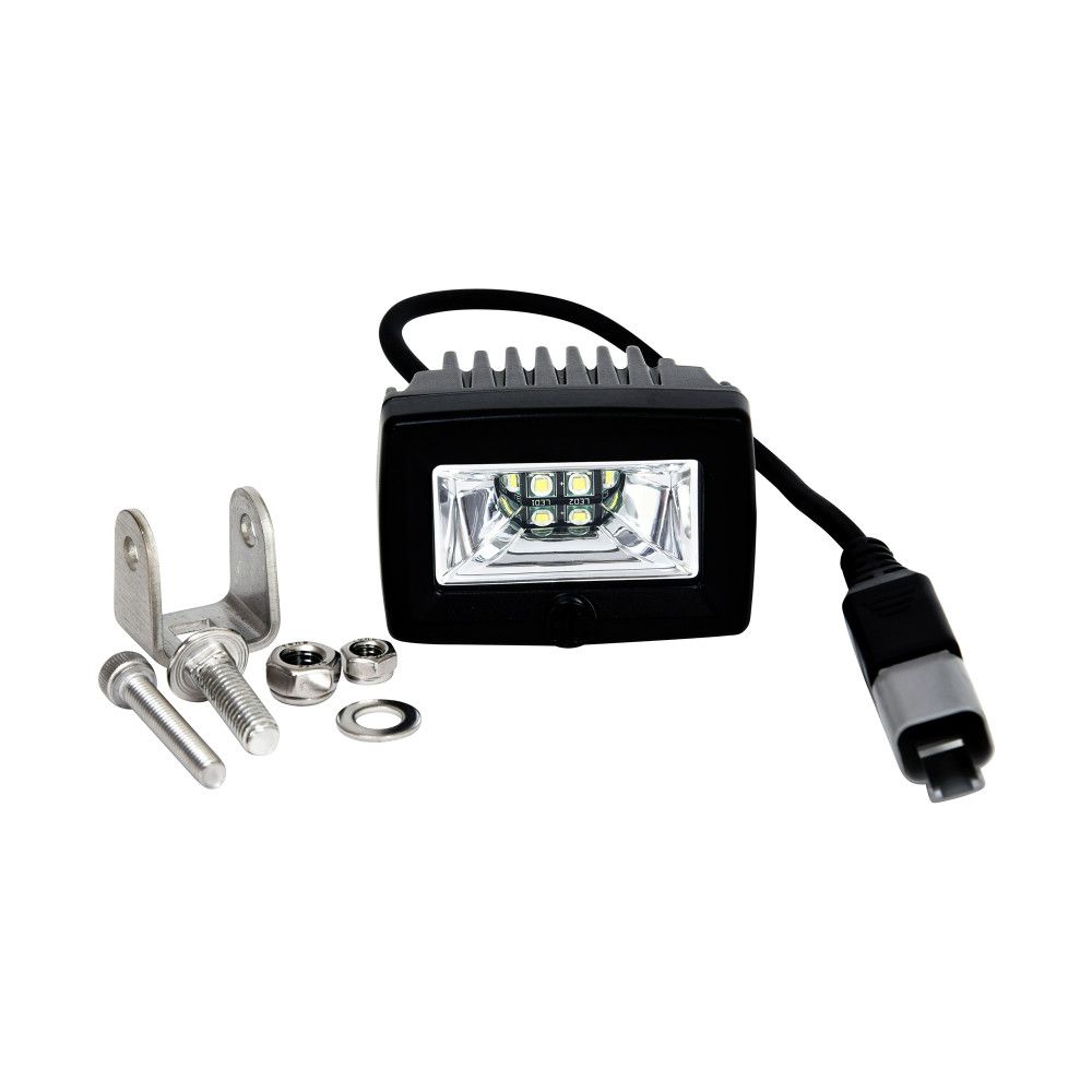 KC HILITES | 2" C-Series C2 LED Single Light - Backup  20W Flood Beam (1519)