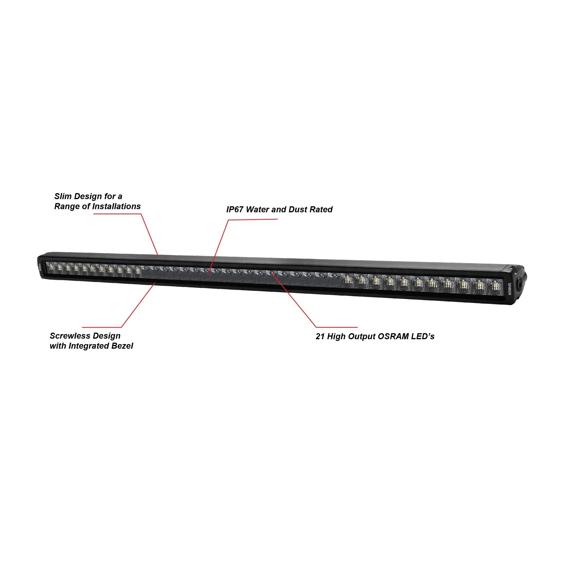 SABER OFFROAD | 40″ Light Bar Combo Beam