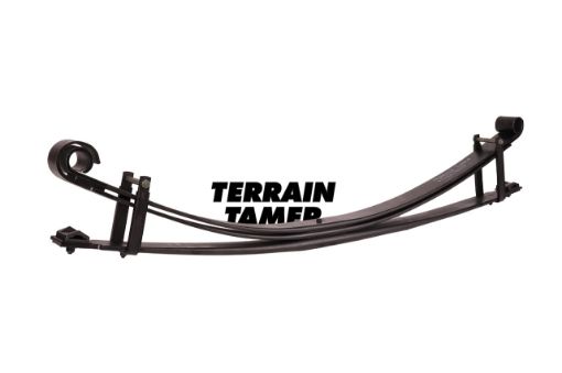 TERRAIN TAMER | Land Cruiser HJ 47 Leaf Spring Rear Parabolic Raised 50MM 0-400Kg (TLC006P)