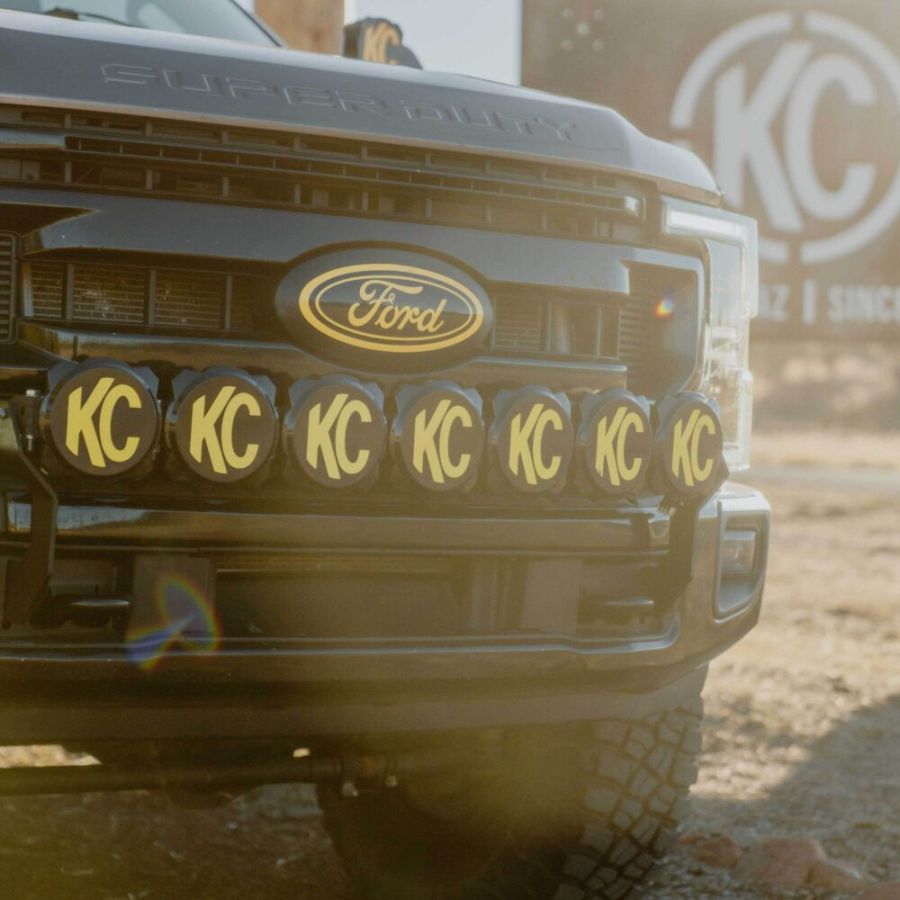 KC HILITES | Light Bar Mount - Front Bumper - GEN4-5 17-24 Ford Super Duty (7356)