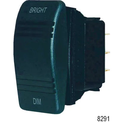 BLUE SEA SYSTEMS | Digital Light Dimmer Switches SPDT Dimmer Control Rocker Switch (141760)
