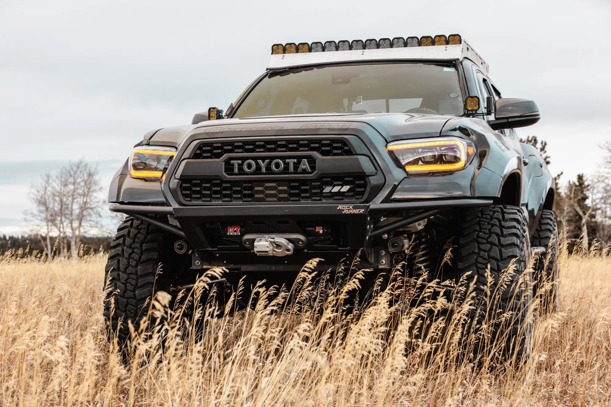 C4 FABRICATION | Tacoma 3rd Gen 2016-2023 Rock Runner Front Bumper With Low Bar