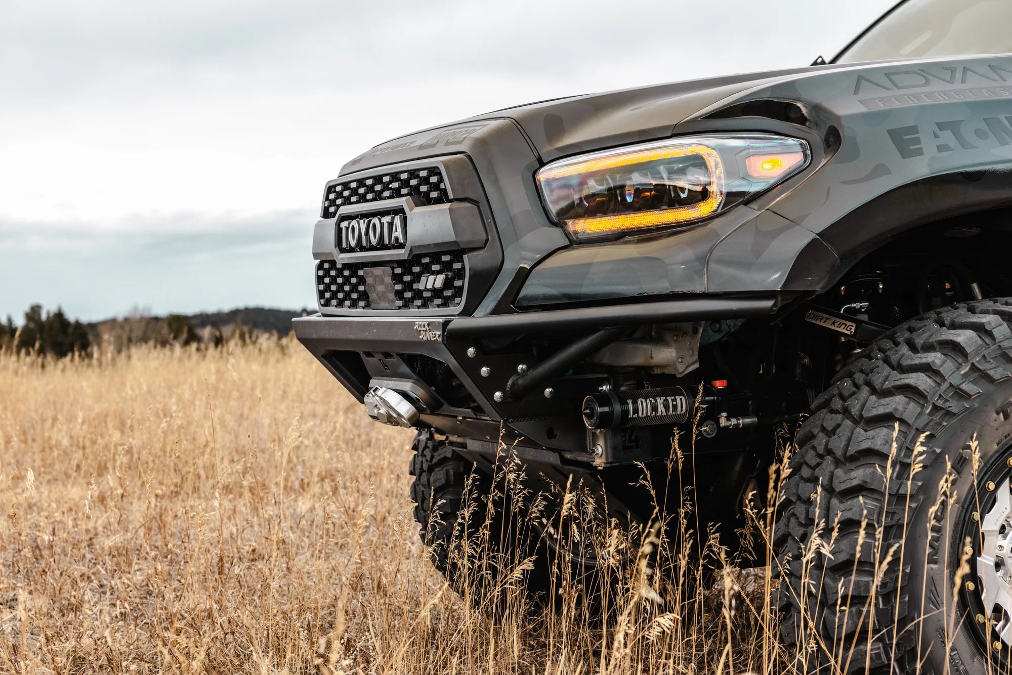 C4 FABRICATION | Tacoma 3rd Gen 2016-2023 Rock Runner Front Bumper With Low Bar