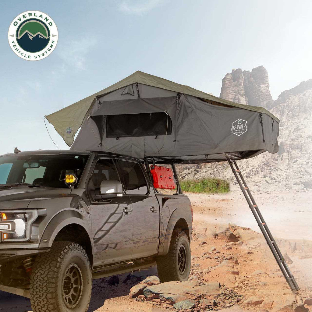 OVERLAND VEHICLE SYSTEMS | Nomadic 4 Extended Roof Top Tent (18349936)