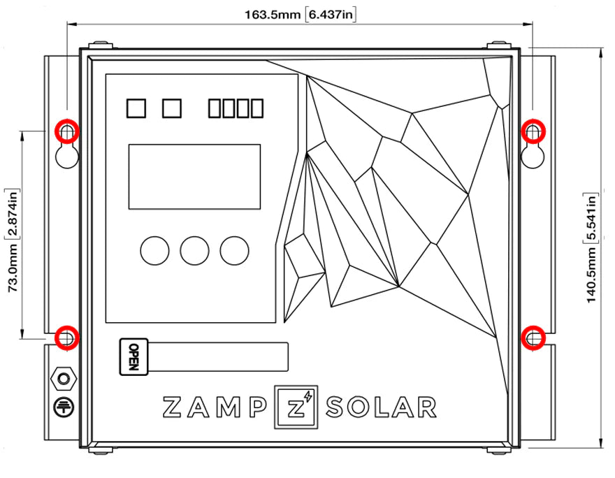 ZAMP SOLAR | 30 Amp MPPT Charge Controller