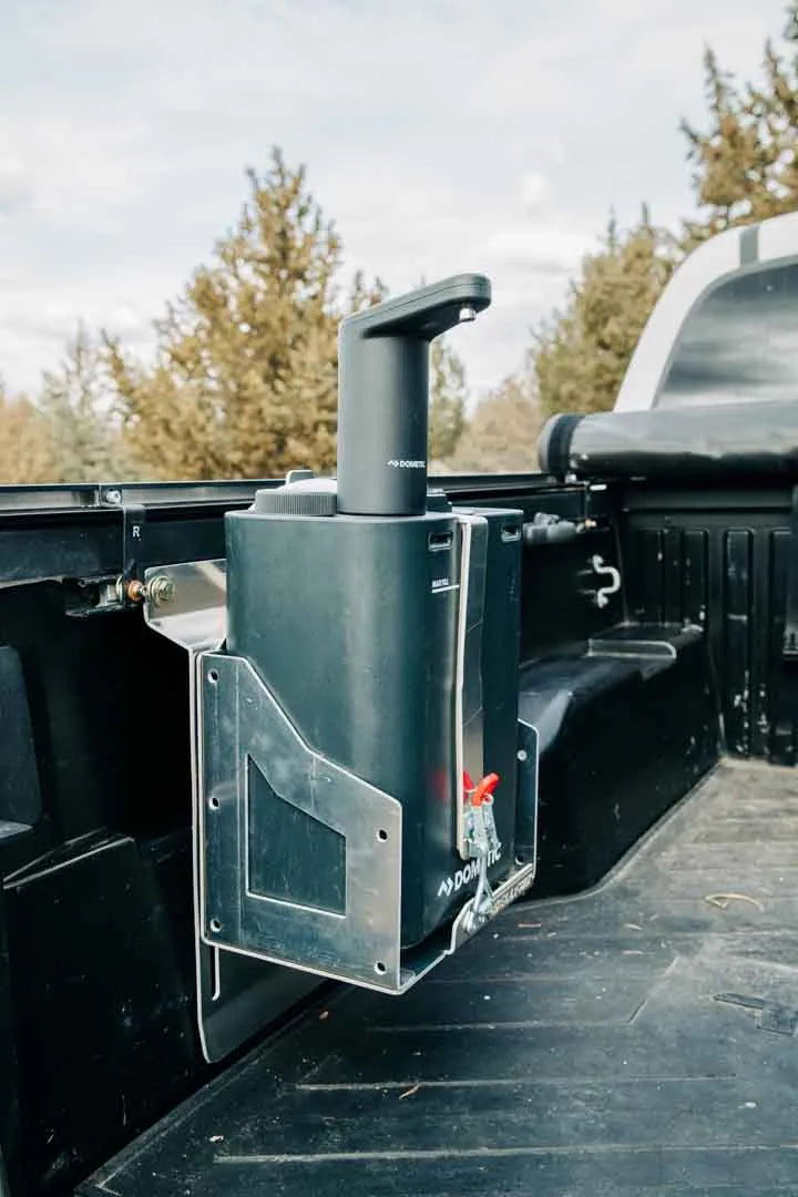 BELLFAB | Tacoma 3rd Gen (2016 - Present) Bed Rail Adapter Plate For Dometic Water Jug Mount