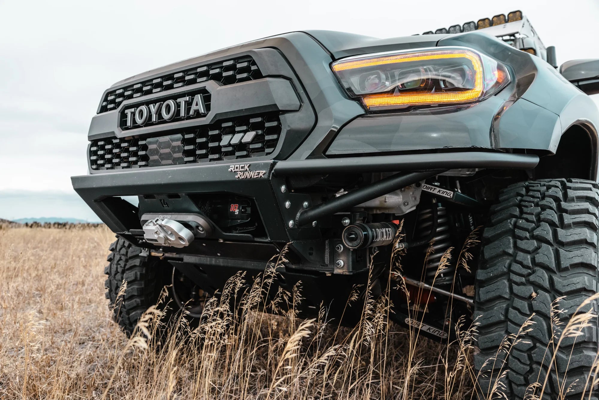 C4 FABRICATION | Tacoma 3rd Gen 2016-2023 Rock Runner Front Bumper With Low Bar