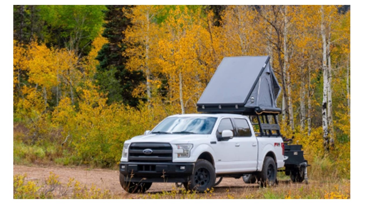 CVT TENTS | MT. Hood Aluminum Hardshell Rooftop Tent: Double-Channel