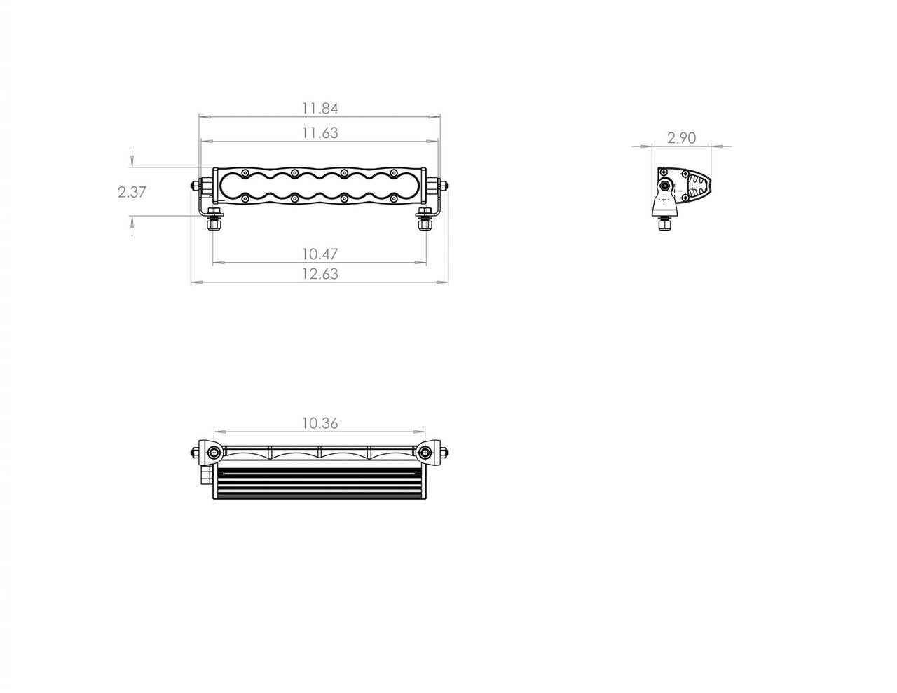 BAJA DESIGNS | S8 Straight LED Light Bar Universal