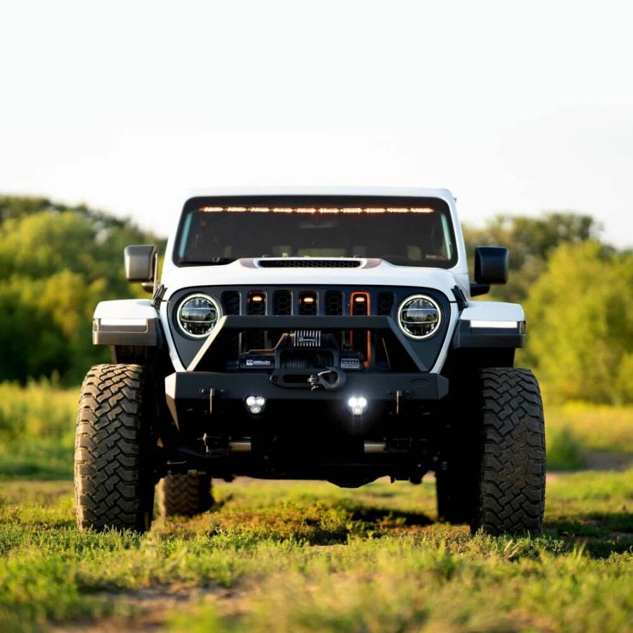 KC HILITES | FLEX ERA 3 Dual Mode SAE Fog LED Light Pods - 2-Light Master Kit - Jeep Aftermarket Bumpers (97147)