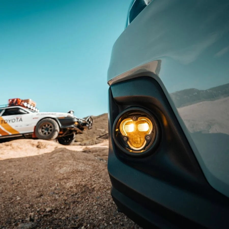 KC HILITES | FLEX ERA 3 Dual Mode SAE Fog LED Light Pods - 2-Light Master Kit - Subaru Crosstrek/Forester (97150)