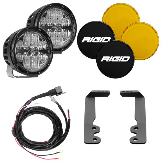 RIGID INDUSTRIES | Tundra 3rd Gen 2022-2025 6 Inch 360-Series A-Pillar Lighting Kit (46806)