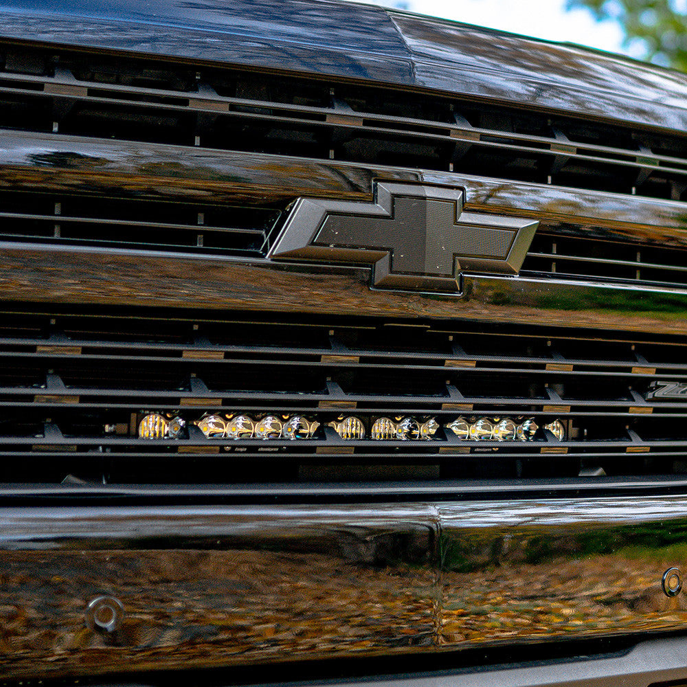 BAJA DESIGNS | Chevy 2019-2021 Silverado 1500 Exc. LTZ Models S8 20 Inch Grille Light Bar Kit (447519)