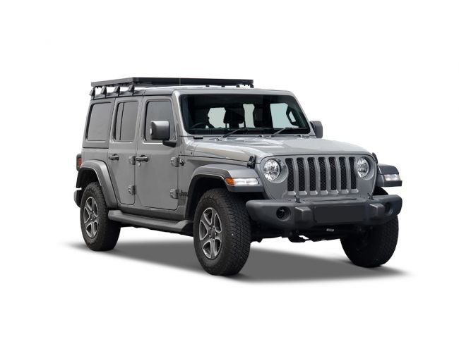 FRONT RUNNER | Jeep Wrangler JL 2018-Current 4 Door Slimline II 1/2 Roof Rack Kit Tall (KRJW032T)