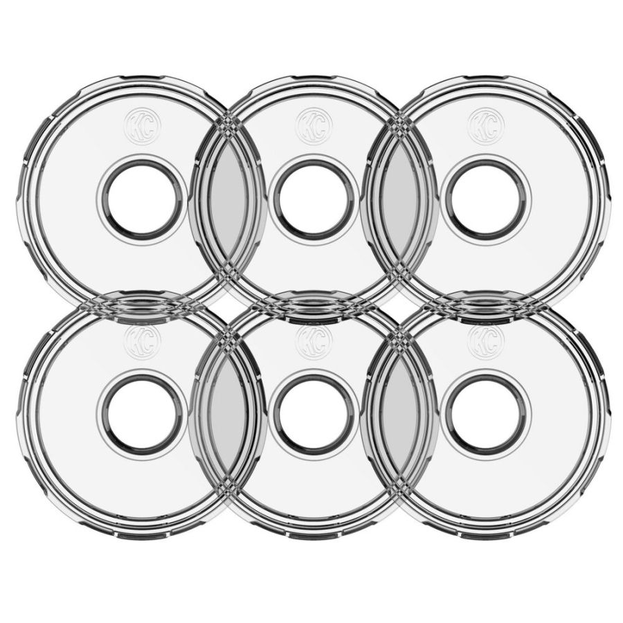 KC HILITES | Cyclone V2 Lens Replacement - 6-PK