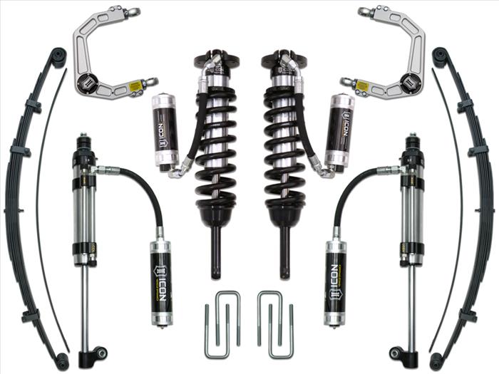 ICON VEHICLE DYNAMICS | Tacoma 3rd & 2nd Gen 2005-2023 0-3.5" Lift Stage 10 Suspension System Billet UCA (K53010)