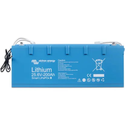 VICTRON ENERGY | Lithium Iron Phosphate Smart Battery 25.6V - 200Ah (1031029)