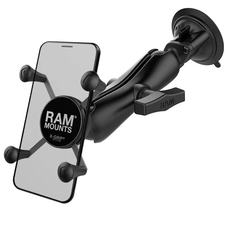 RAM MOUNTS | RAM X-Grip Phone Mount with RAM Twist-Lock Suction Cup - C Size