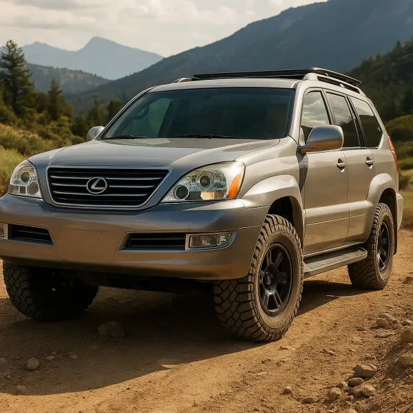 POWERBRAKE | Lexus GX 470 (2003 - 2009) Front D-Line Rotor & Pad Kits (DT1008_b)