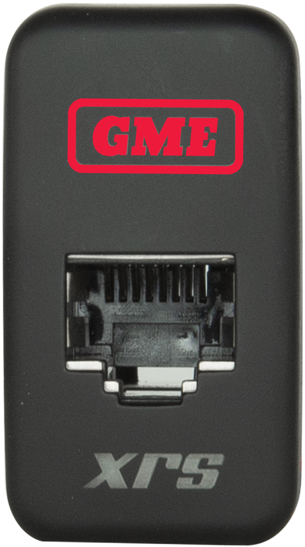 GME RADIOS | RJ45 Pass Through Adaptor Type 2 Red (XRS-RJ45R2)
