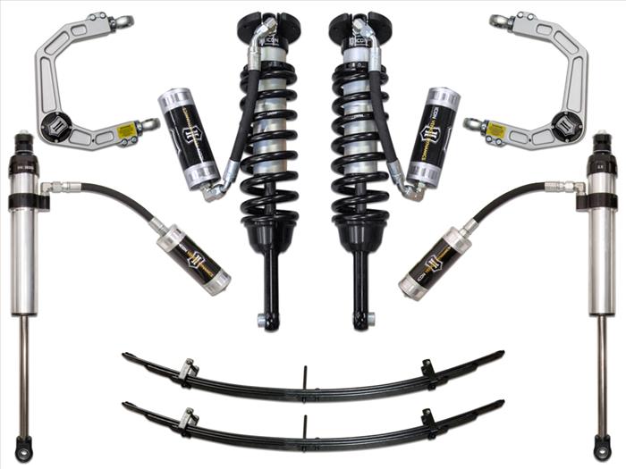 ICON VEHICLE DYNAMICS | Tacoma 3rd Gen & 2nd Gen 2005-2023 0-3.5" Lift Stage 5 Suspension System Billet UCA (K53005)