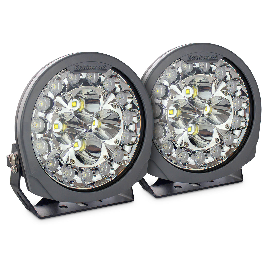 DOBINSONS | 8.25” LED Driving Light Pair (DL80-3773K)