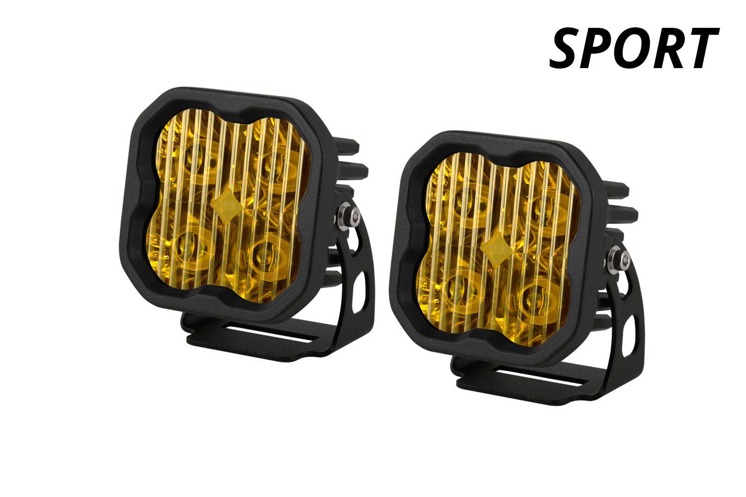 DIODE DYNAMICS | SS3 SAE Yellow Sport LED Pod (Pair)