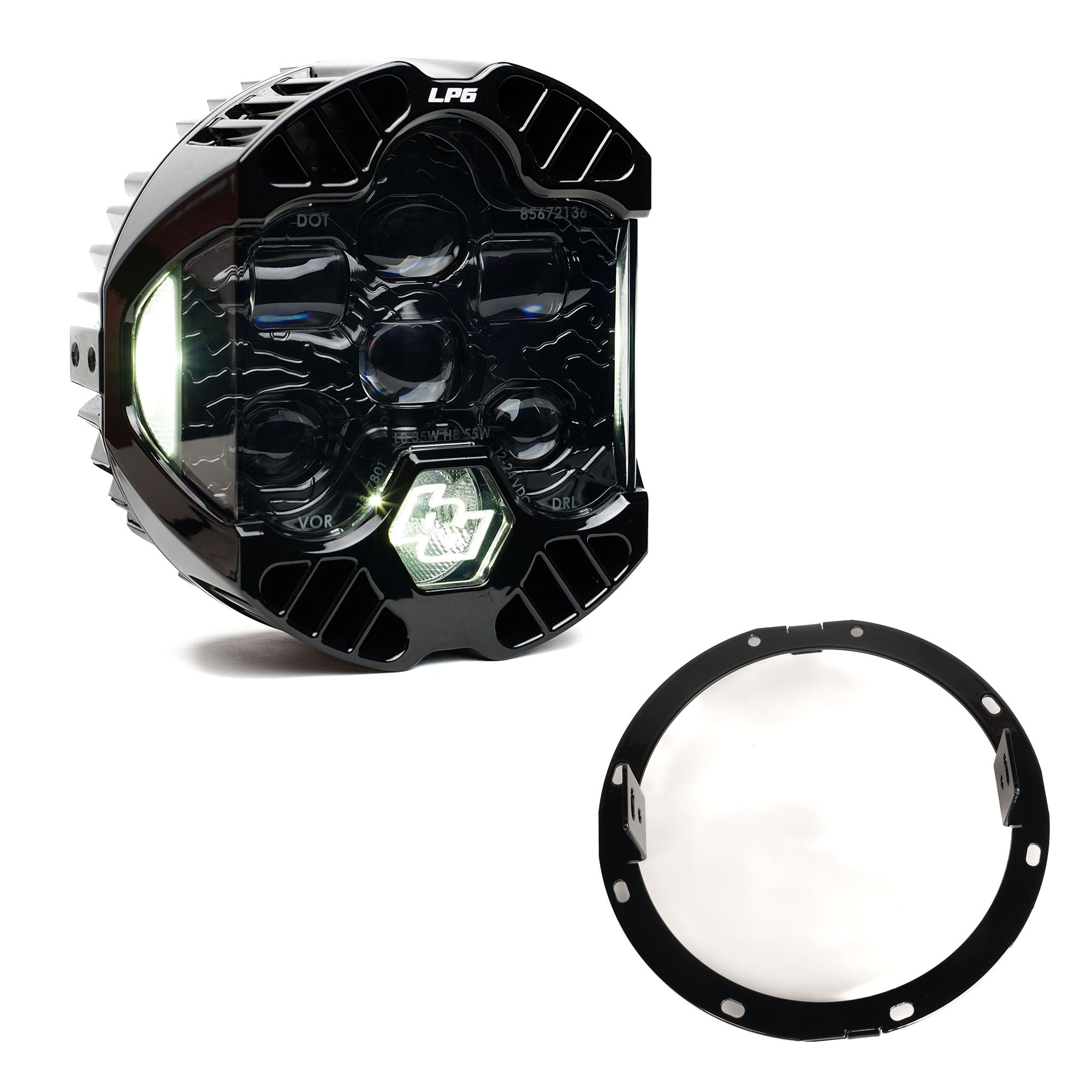 BAJA DESIGNS | DOT LP6 LED Headlight Kit - 2014-2023 Harley Davidson Street Glide