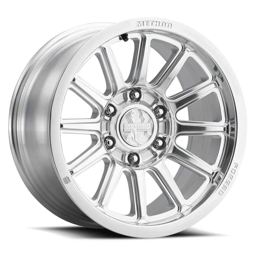 METHOD RACE WHEELS | 204 Forged Bead Grip Machined Polished Single Wheel (MR204785601100)