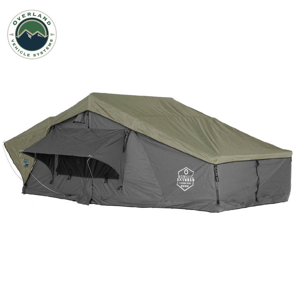 OVERLAND VEHICLE SYSTEMS | Nomadic 4 Extended Roof Top Tent (18349936)