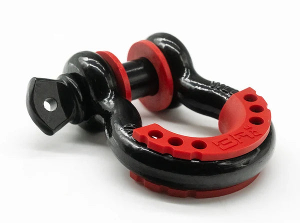 BODY AMOR 4X4 | 3/4 Black D-Ring with Isolators Single (3203)
