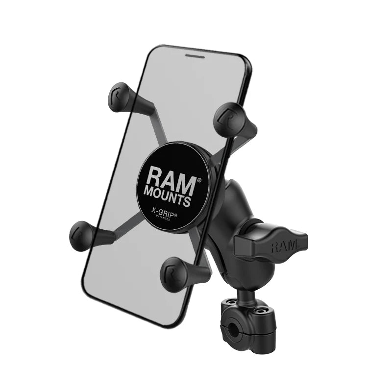 RAM MOUNTS | RAM X-Grip Phone Mount with RAM Torque Small Rail Base - Short