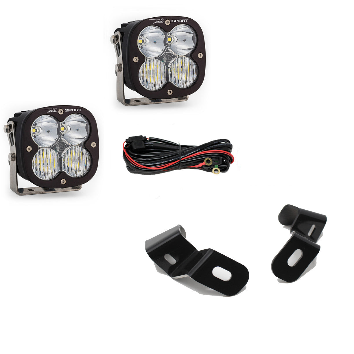 BAJA DESIGNS | RAM XL Sport A-Pillar Light Kit - RAM 2500/3500 2019-24