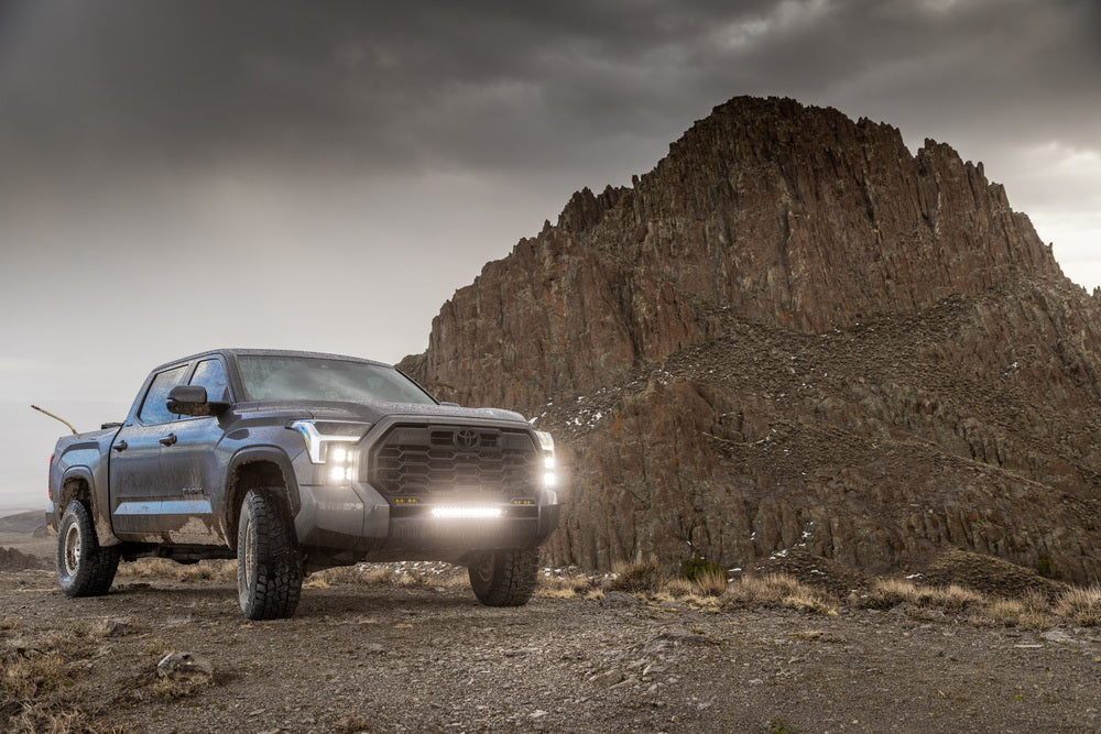 TOTAL CHAOS FABRICATION | Tundra 3rd Gen (2022 - 2024) Uca W/ Adjustable Coilover 2.5 Inch Diameter Shocks (22-25-K1A)