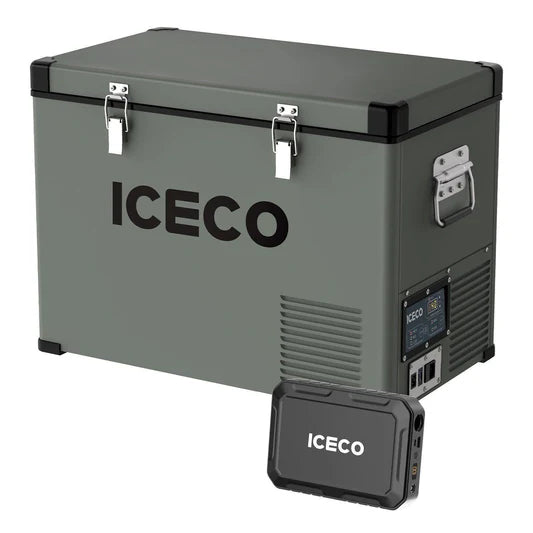 ICECO | 47.5QT VL45 Portable Fridge Single Zone Freezer With Magnetic Power Bank