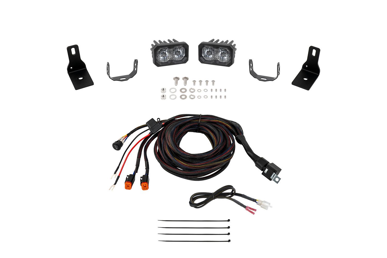 DIODE DYNAMICS | Ford Maverick 2022-2024 Stage Series Backlit Ditch Light Kit