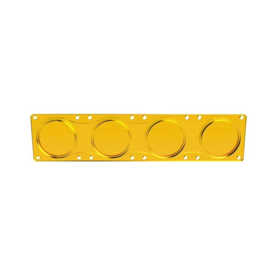 KC HILITES | FLEX ERA LED Light Bar - Performance Yellow Spot Beam Lens for Light Bars (4272)
