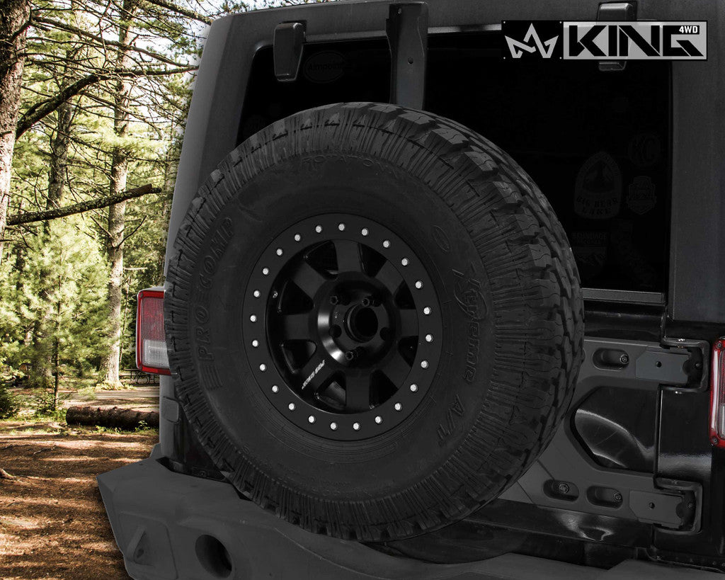 KING 4WD | Jeep Wrangler JK 2007-2018  RTG Heavy Duty Tire Carrier (17050101)