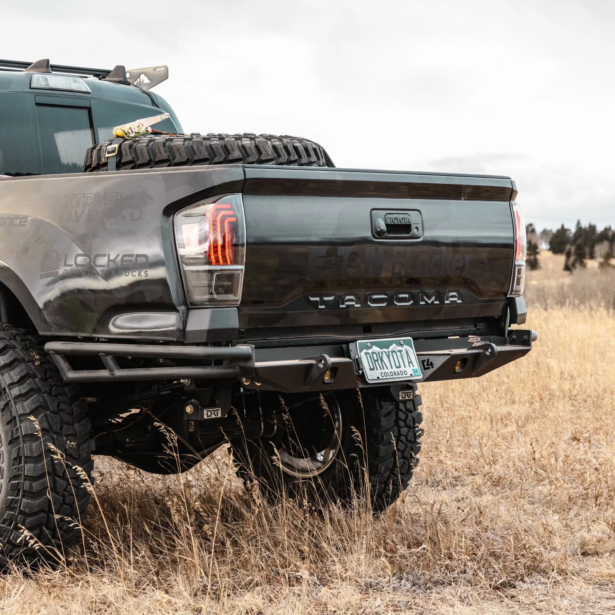 C4 FABRICATION | Tacoma 3rd Gen 2016-2023 Rock Runner High Clearance Rear Bumper