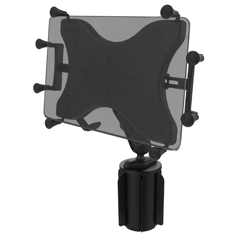 RAM MOUNTS | RAM X-Grip with RAM-A-CAN II Cup Holder Mount for 9"-11" Tablets