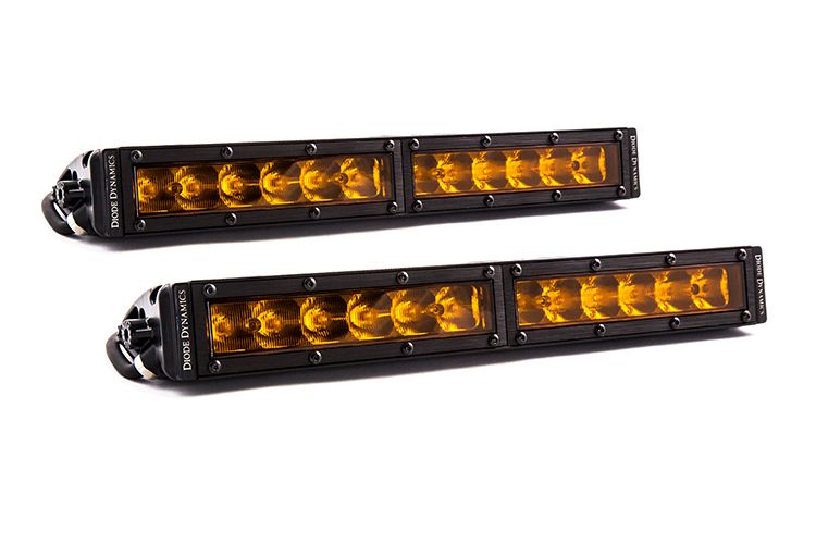 DIODE DYNAMICS | Stage Series 12" SAE Amber Light Bar (Pair)