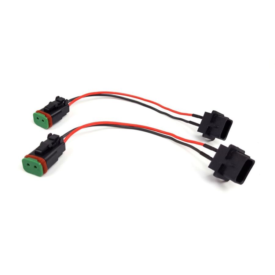 KC HILITES | Jeep JK 10-18 H16 to DT Fog Light Adapters (63072)