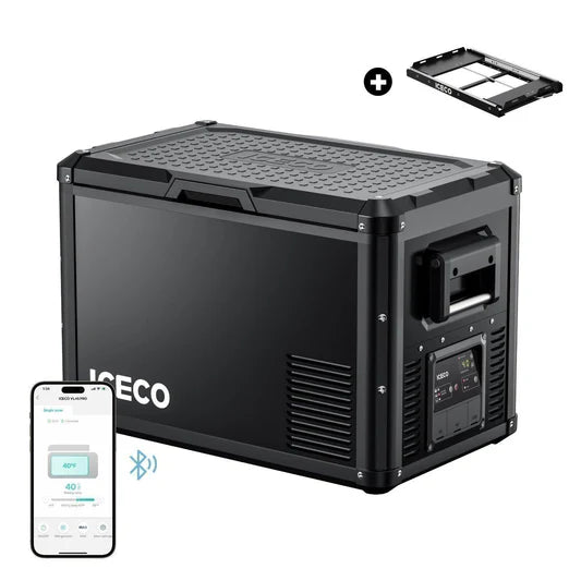 ICECO | 47.5QT VL45ProS Single Zone Portable Fridge Freezer with Slide Mount