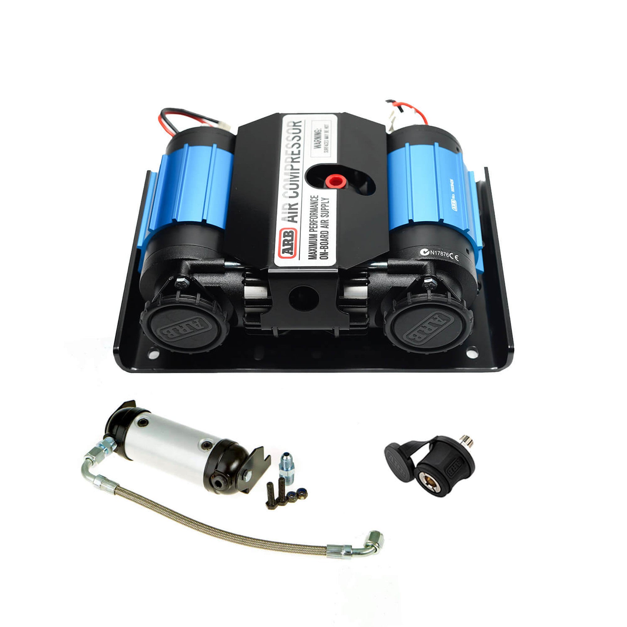 ARB 4X4 | Twin Motor Onboard 12V Compressor Kit (CKMTA12BK1)