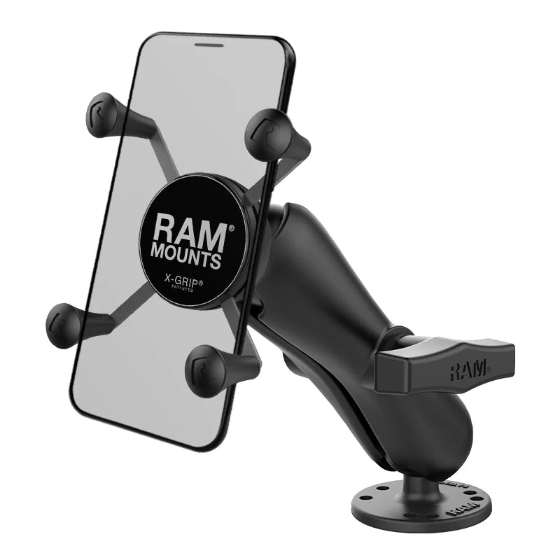 RAM MOUNTS | RAM X-Grip Phone Holder with Flat Surface Mount