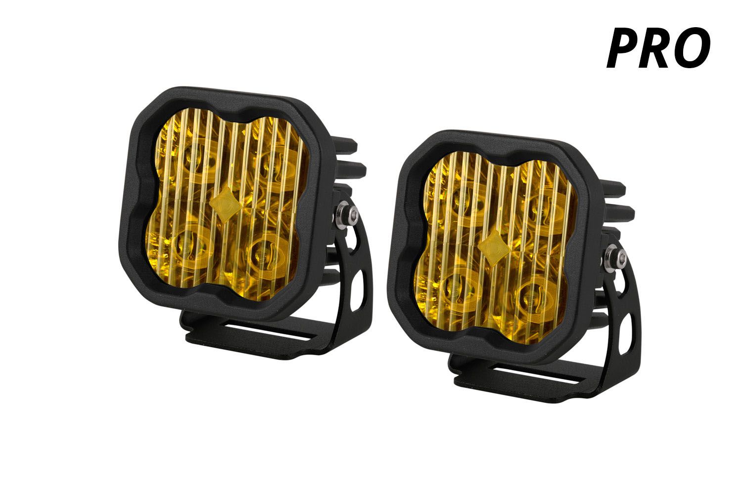 DIODE DYNAMICS | SS3 SAE Yellow Pro LED Pod (Pair)