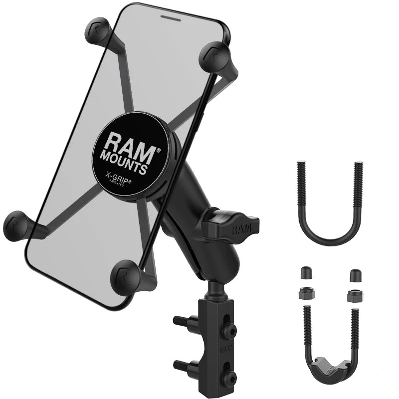 RAM MOUNTS | RAM X-Grip Large Phone Mount with Brake/Clutch Reservoir Base - Medium