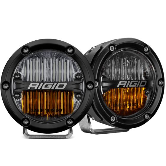 RIGID INDUSTRIES | 360-Series SAE Fog Yellow/White Pair (36122)