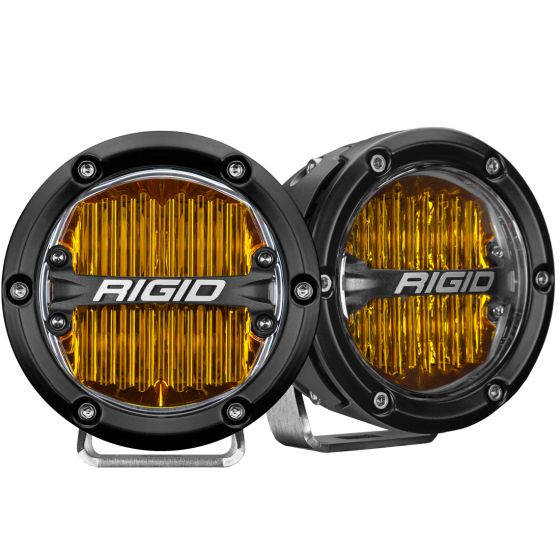 RIGID INDUSTRIES | 360-Series PRO SAE Fog Yellow Pair (36121)