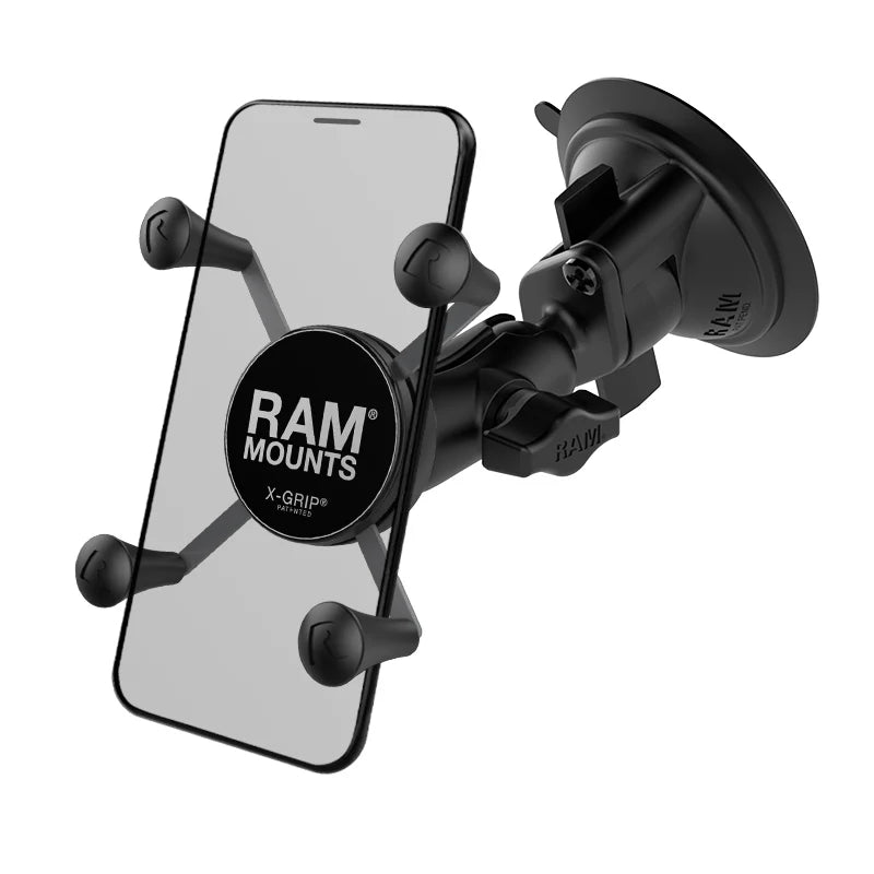 RAM MOUNTS | RAM X-Grip Phone Mount with Twist-Lock Suction Cup